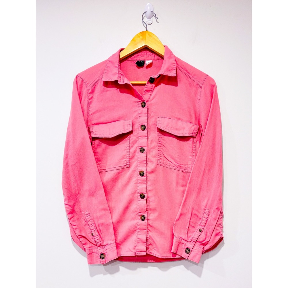 H&M Pink button-up shirt | Casual basic |‎ X-Small